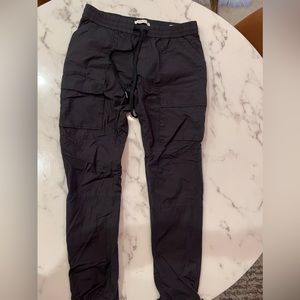 PacSun Black Slim Cargo Jogger Pants Large